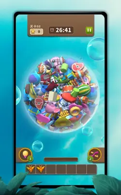 Match Triple Bubble - Puzzle3D android App screenshot 1