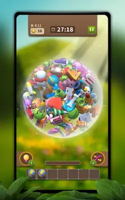 Match Triple Bubble - Puzzle3D android App screenshot 6